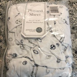 American Baby Playyard Sheet